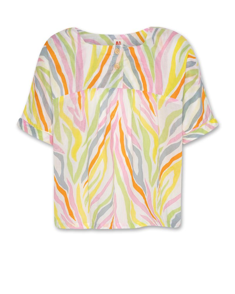 Freida Zebra Shirt - Multicolour