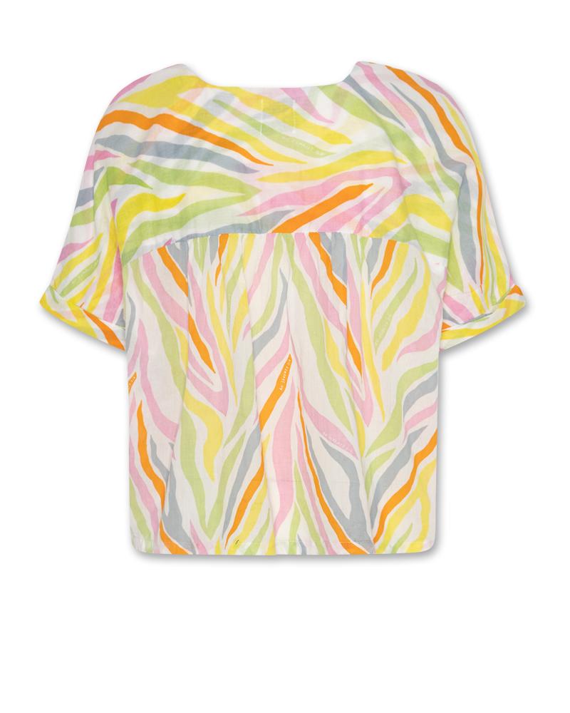 Freida Zebra Shirt - Multicolour
