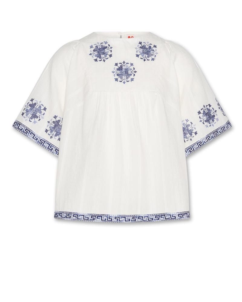 Deia Dobby Shirt - White