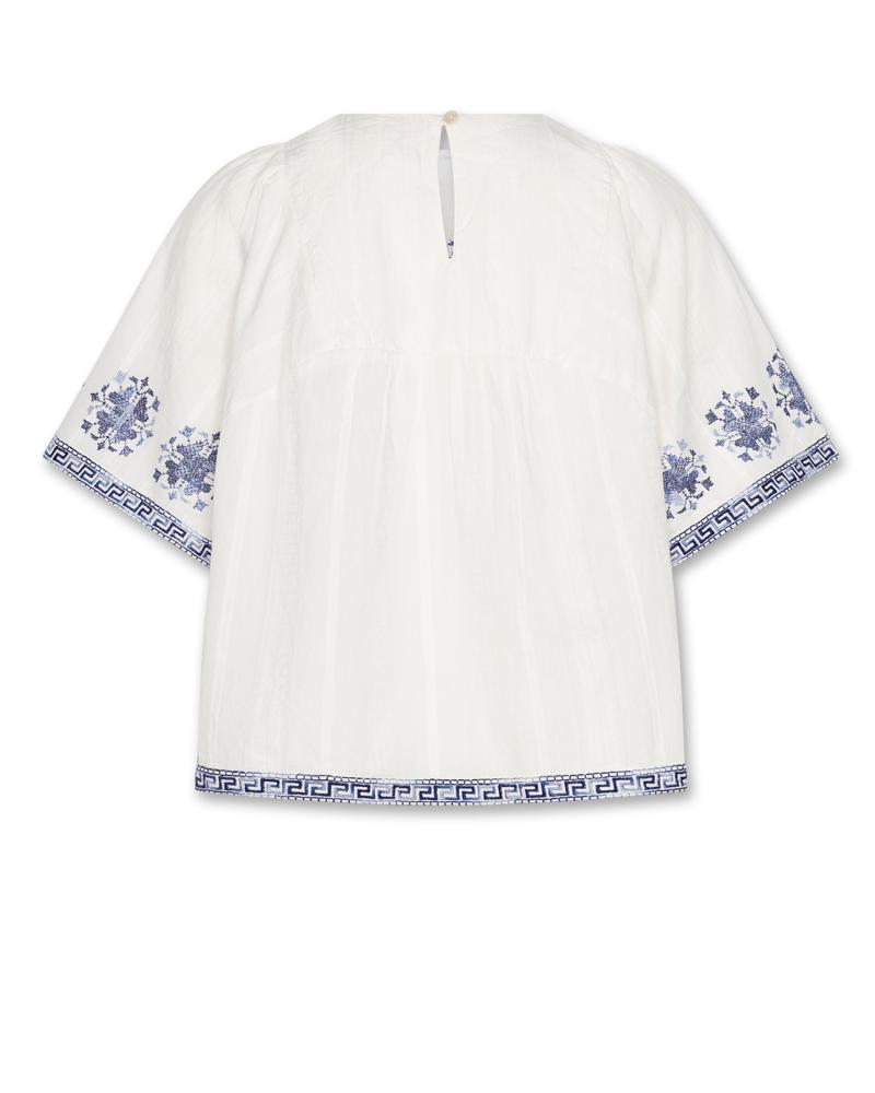 Deia Dobby Shirt - White