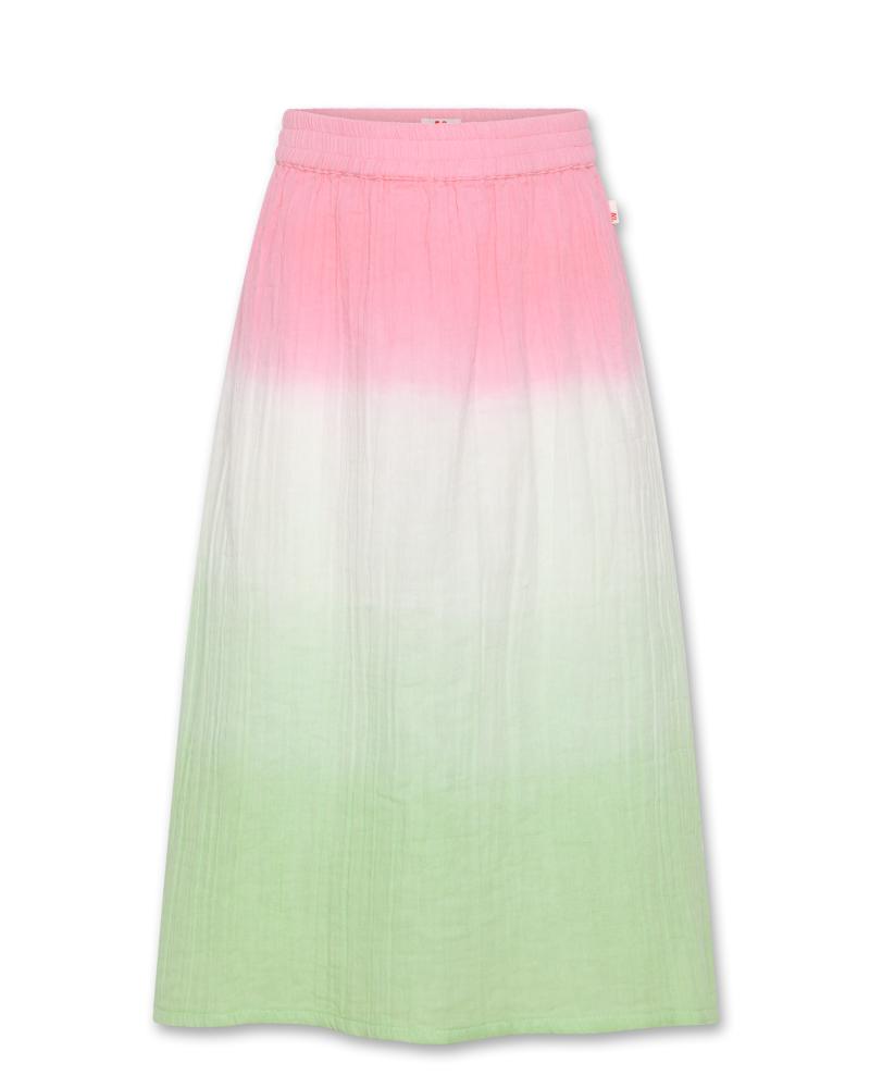 Selma Dip Dye Skirt - Light Green