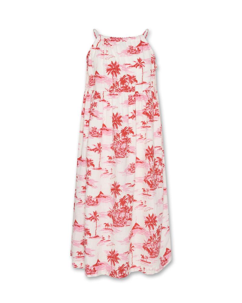Sansi Hawaii Dress - Red