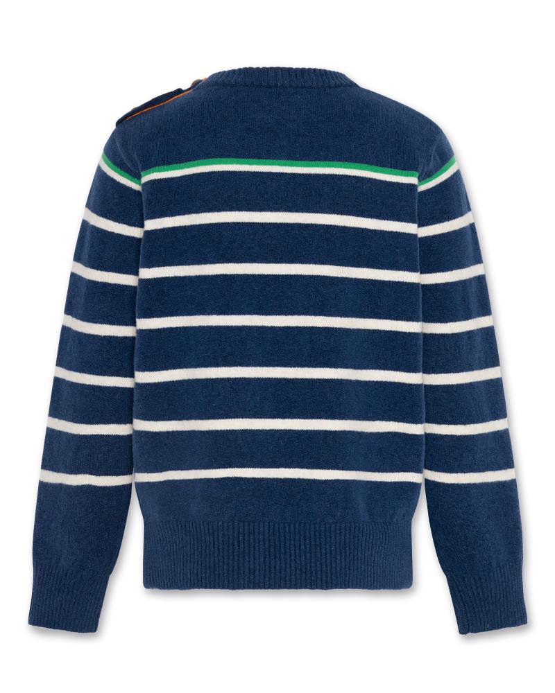 Caleb Stripes - Indigo