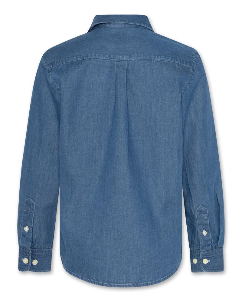 Alan Jeans Shirt Cactus - Wash Light