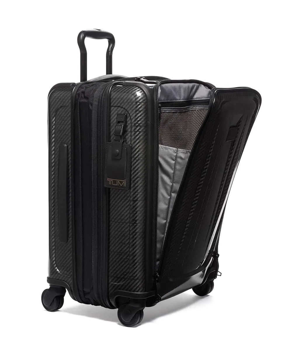 Continental Expandable 4 Wheeled Carry On - Black