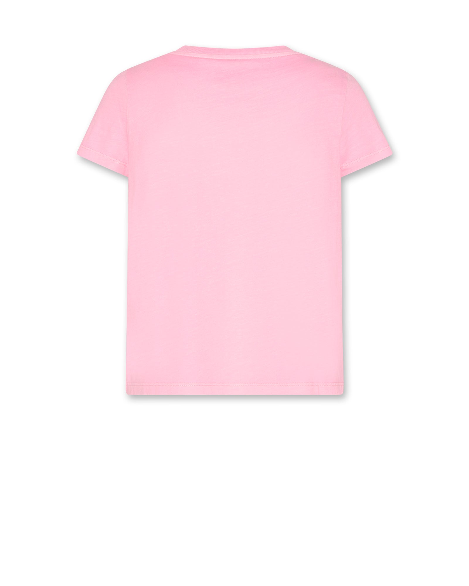 Amina T-Shirt Logo - Fluo Pink