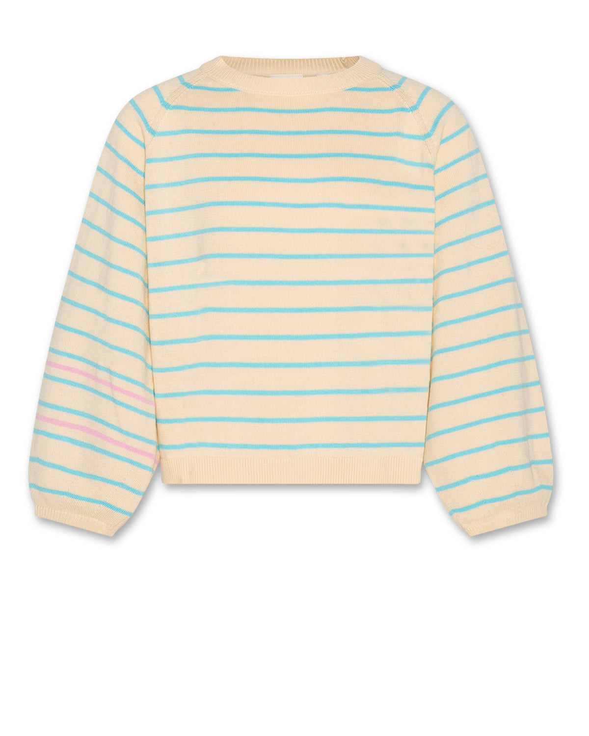 Albi C-Neck Stripe - Ciel