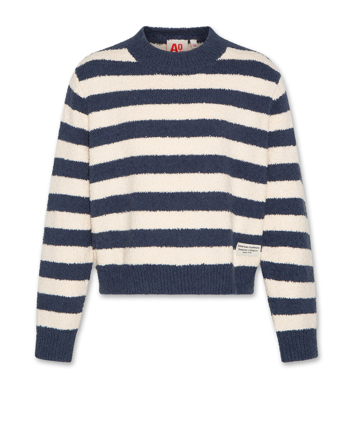 Chock Striped C-Neck - Indigo