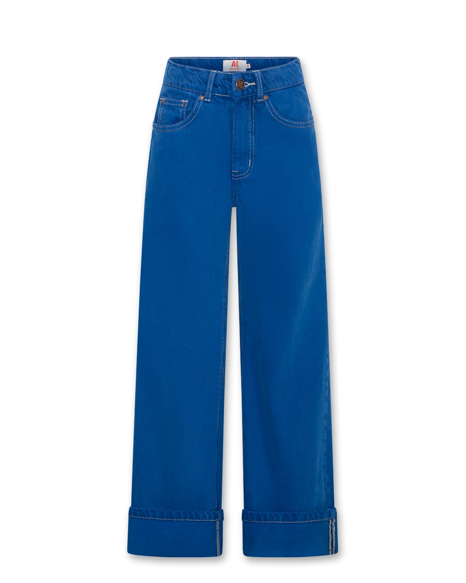 Sophie Overdye Pants - Bright Blue
