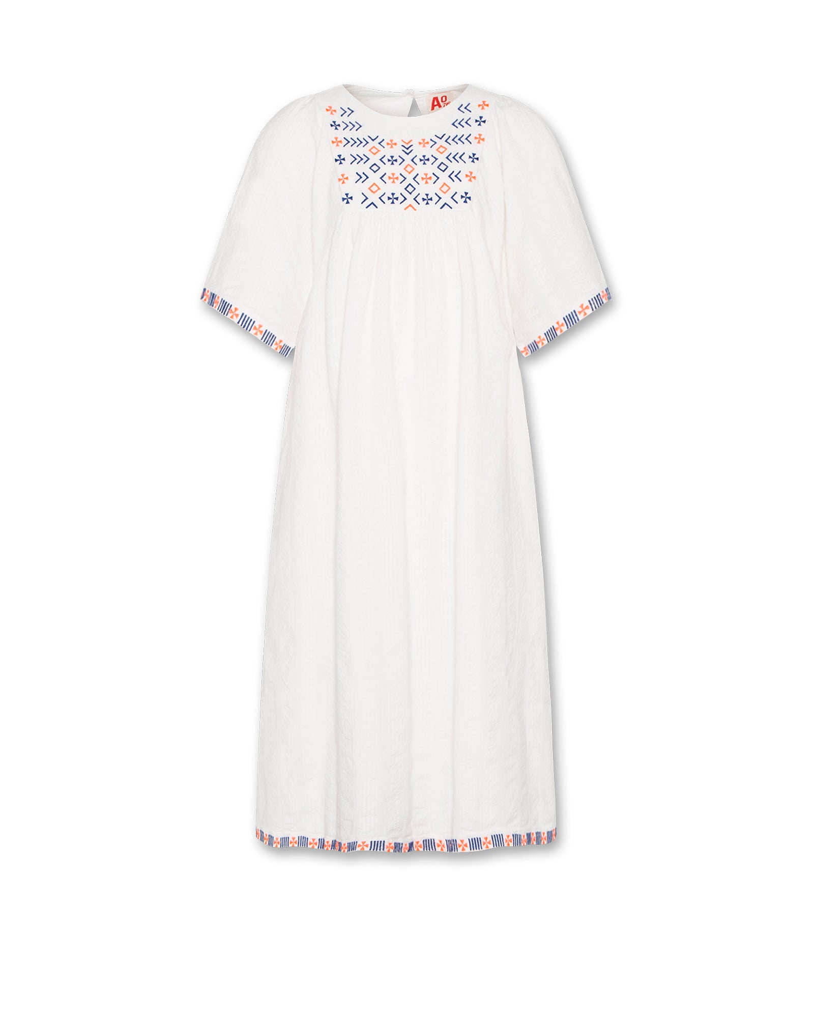 Pongo Dress Moja - White