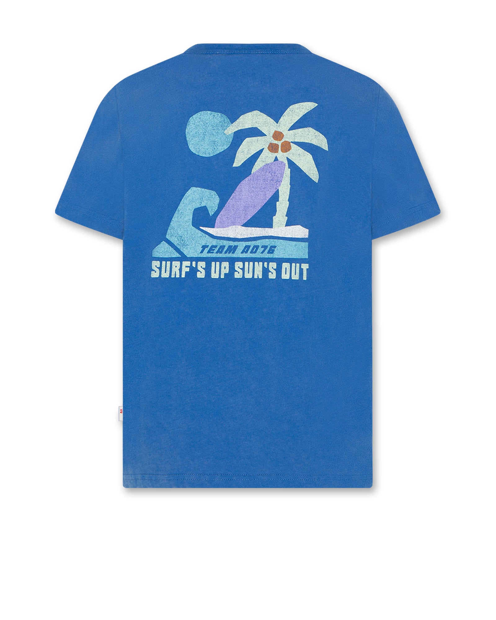 Mat T-Shirt Surfs Up Sw - Bright Blue