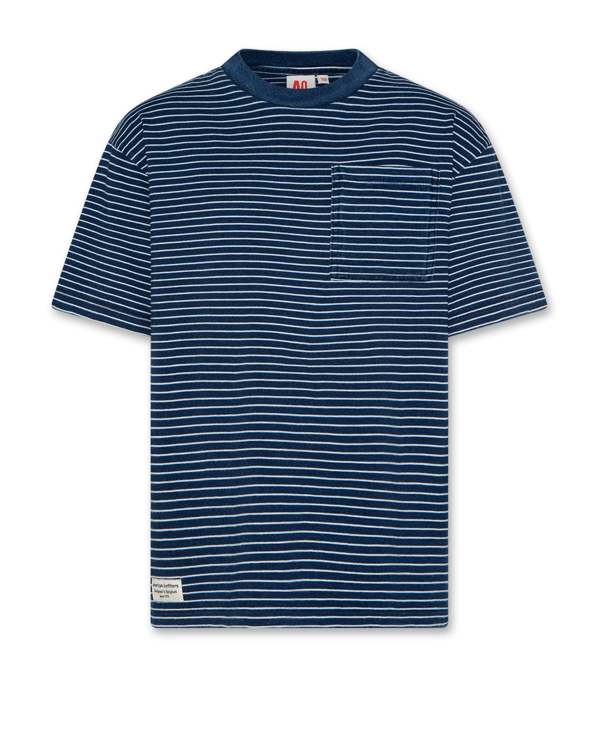 Kanye T-Shirt Striped - Indigo