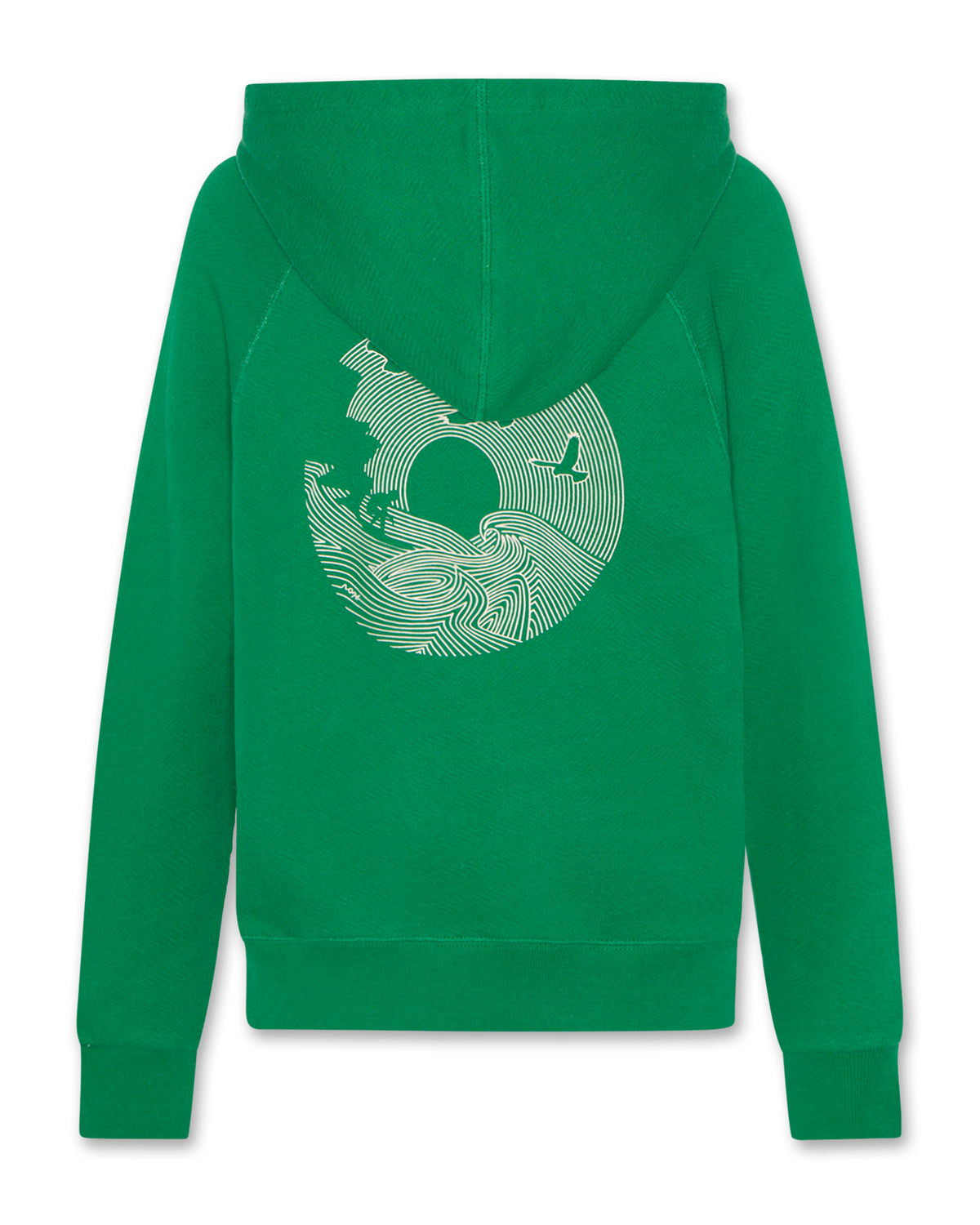 Clyde Hoodie Circles - Green