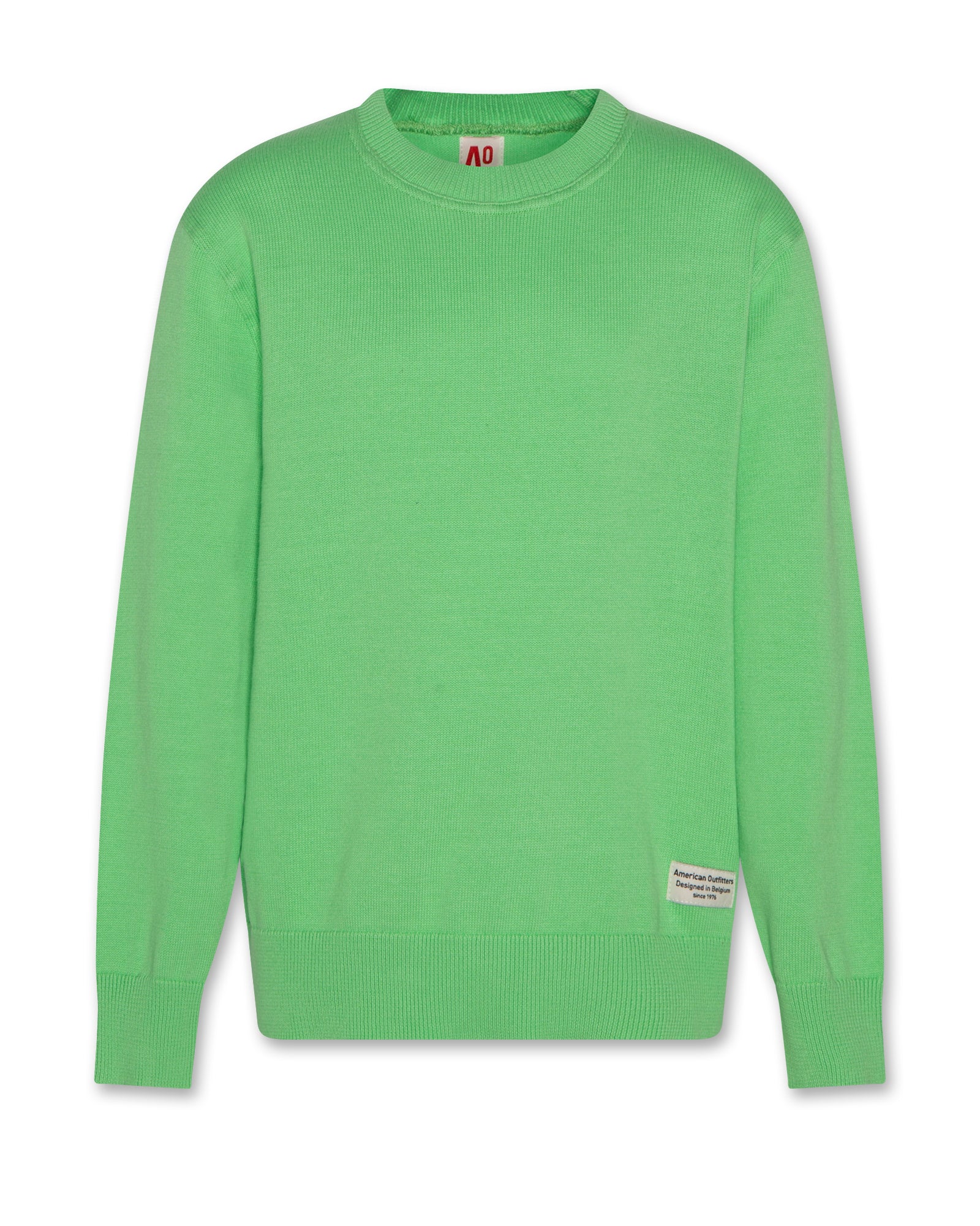 Mosa Organic C-Neck - Soft Green