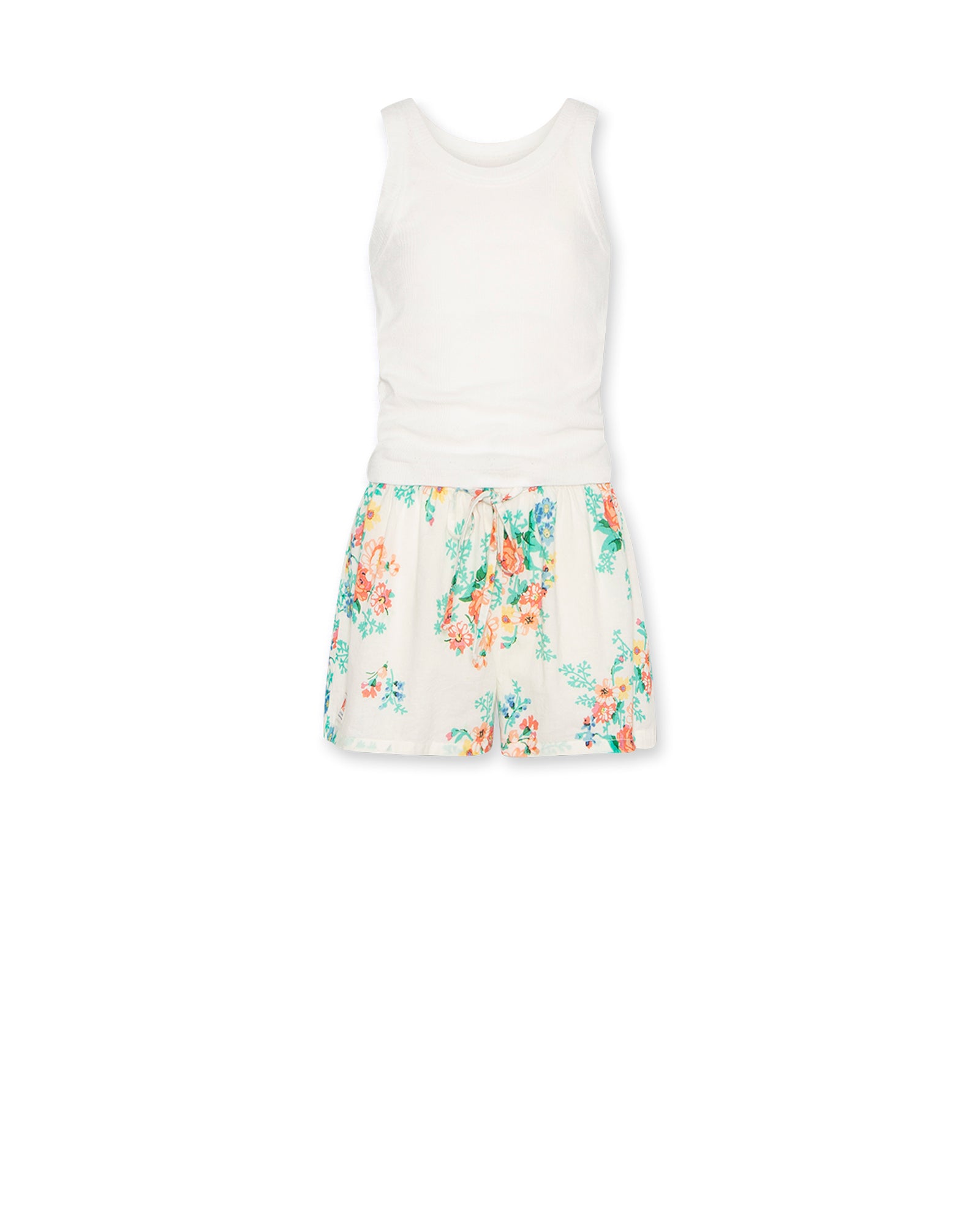 La Pajamas Shorts+Top G - Tia Flower