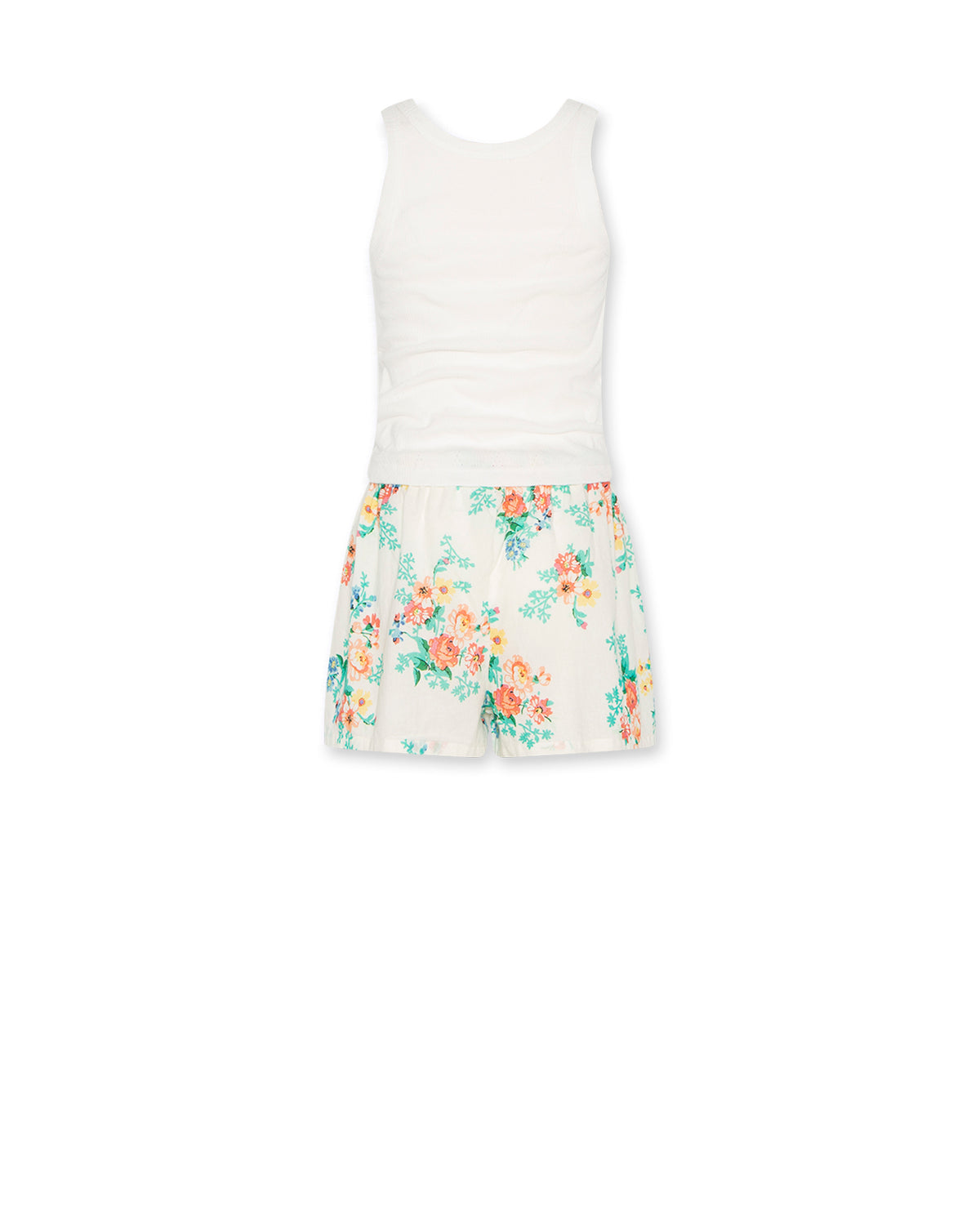 La Pajamas Shorts+Top G - Tia Flower