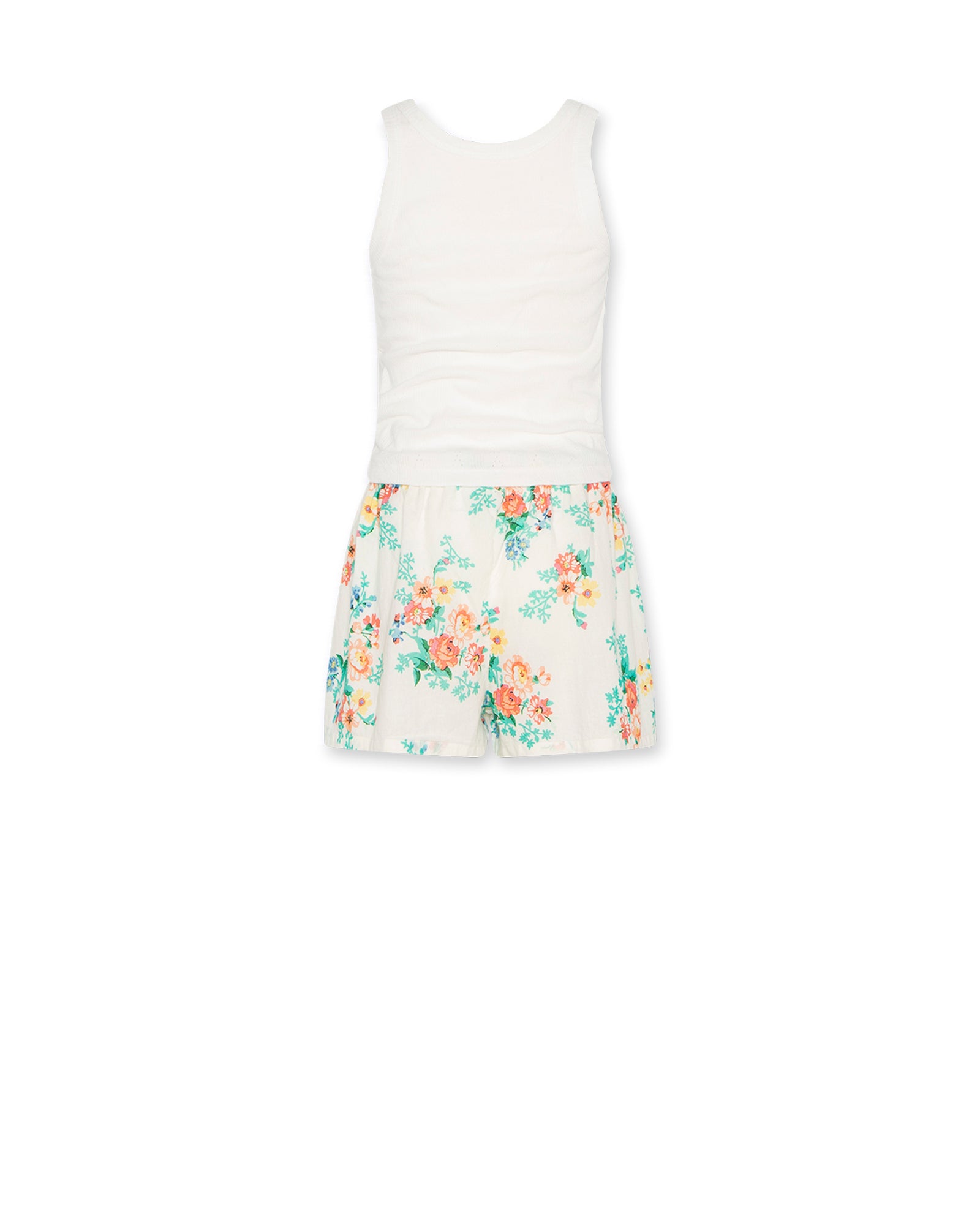 La Pajamas Shorts+Top G - Tia Flower