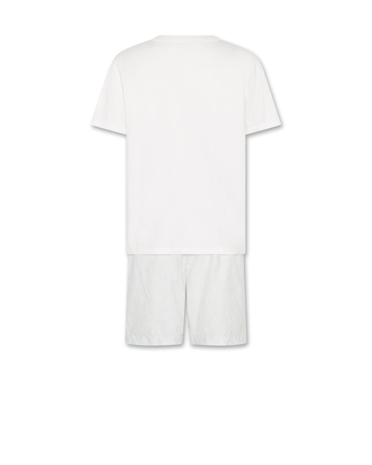 Le Pajamas Shorts + T-Shirt - Dane Leaves Blue