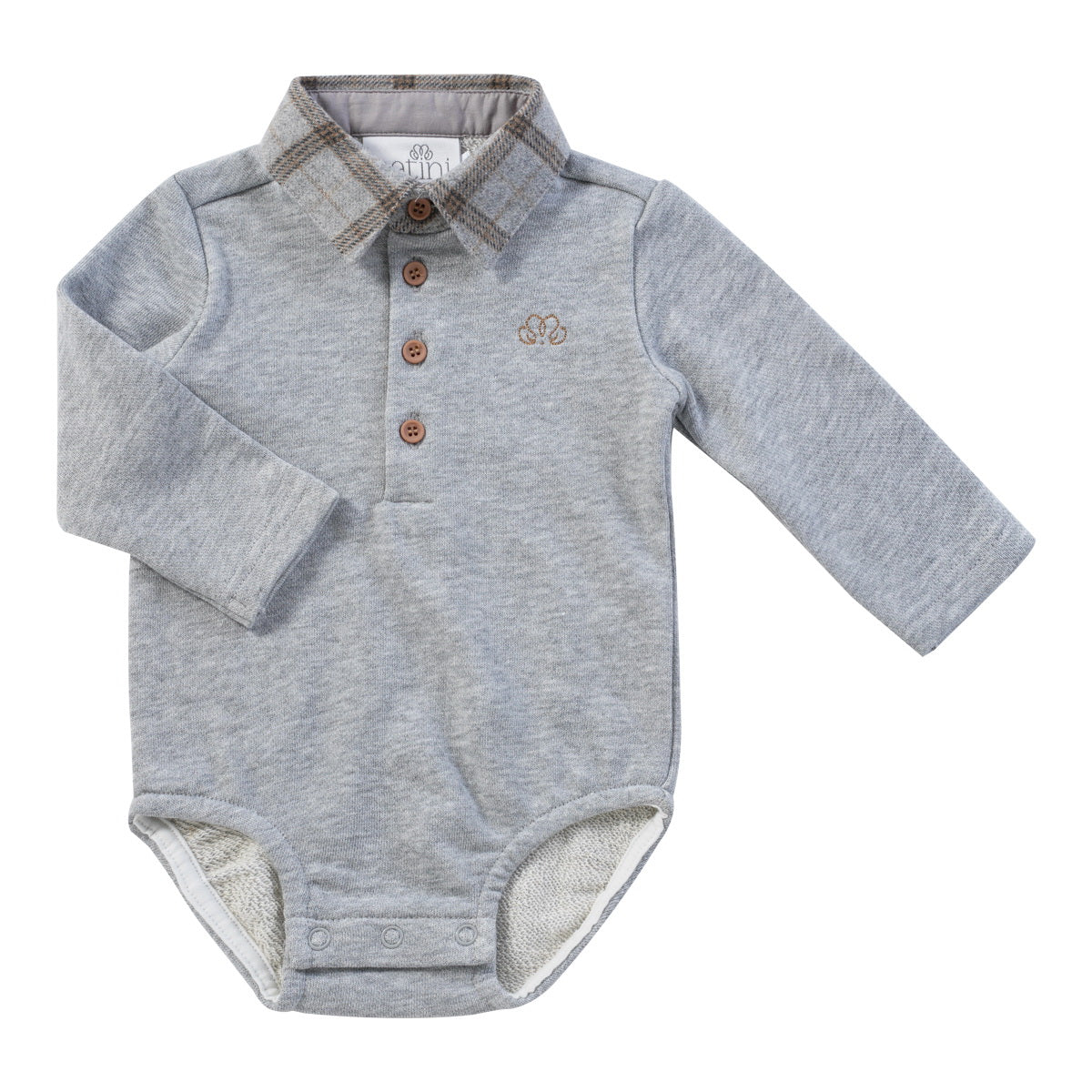 Polo Body Vichy - Gris