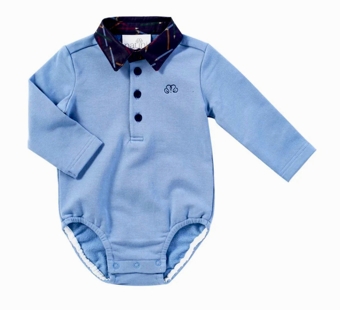 Polo Body Pencil - Jeans Bleus