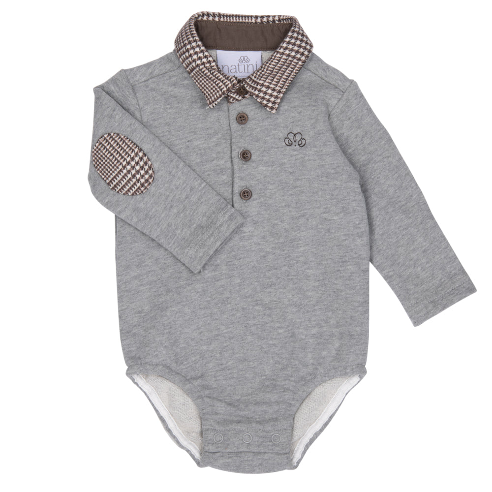 Polo Body Mathieu Vichy - Gris