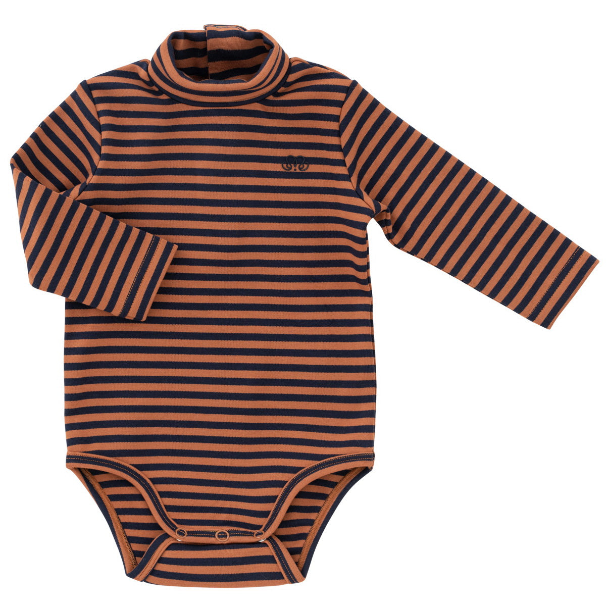 Turtleneck Body Stripes - Blauw