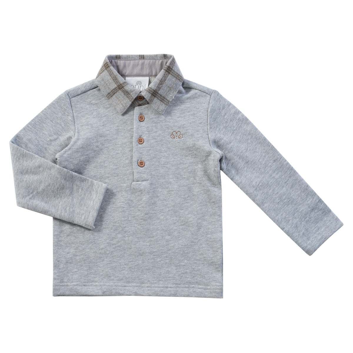 Polo Vichy - Gris