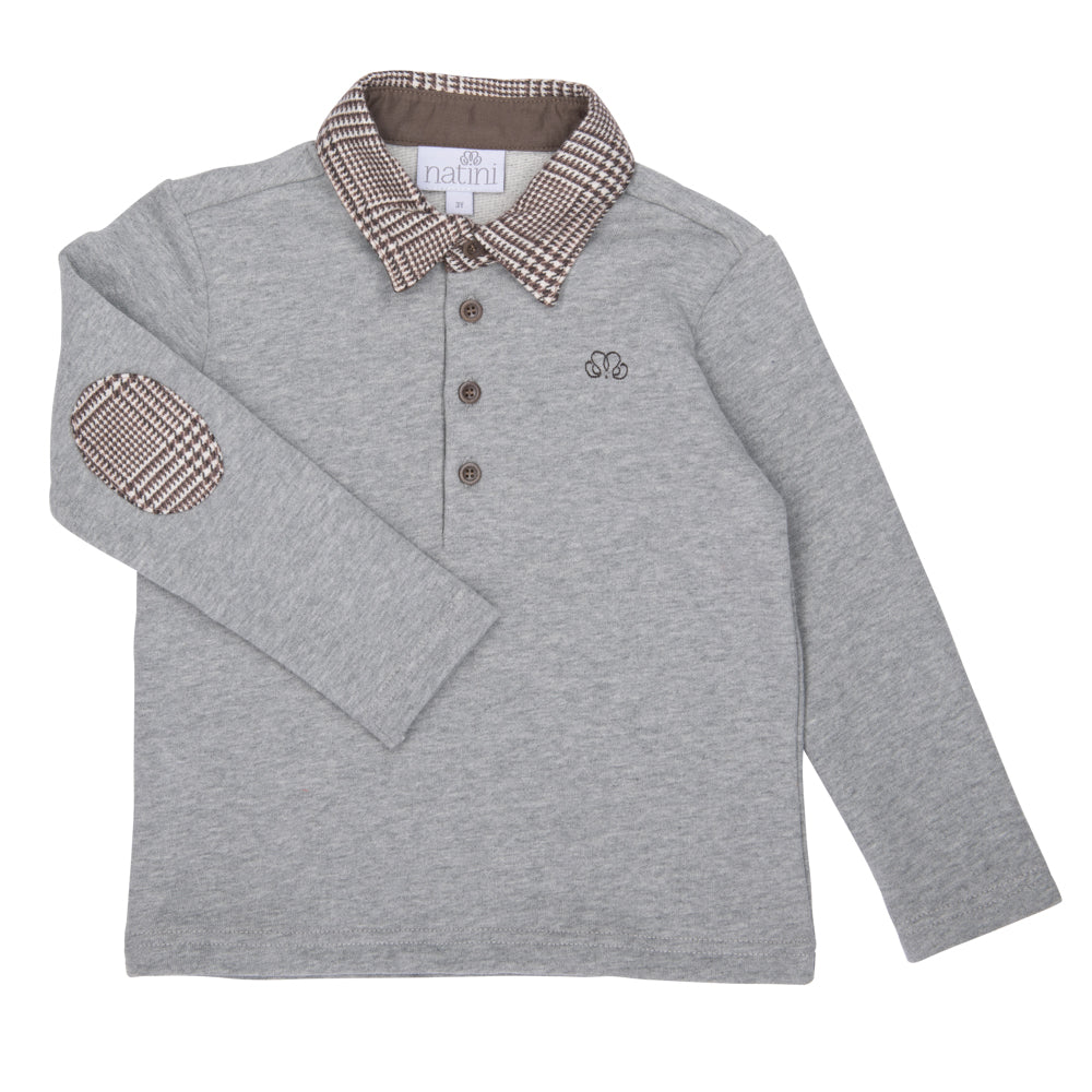 Polo Mathieu Vichy - Gris