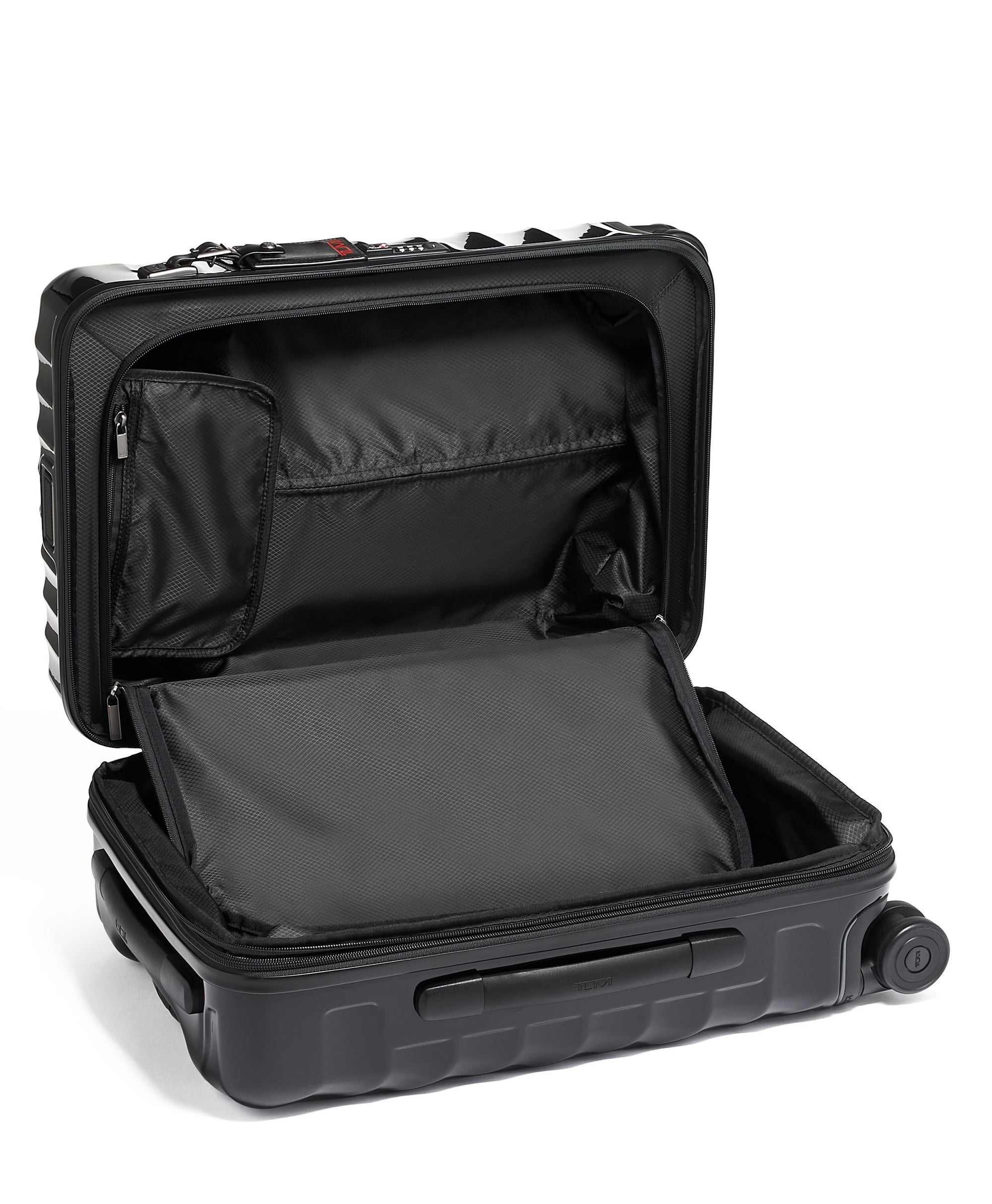 19 Degree - International 4 Wheeled Carry - On - Black