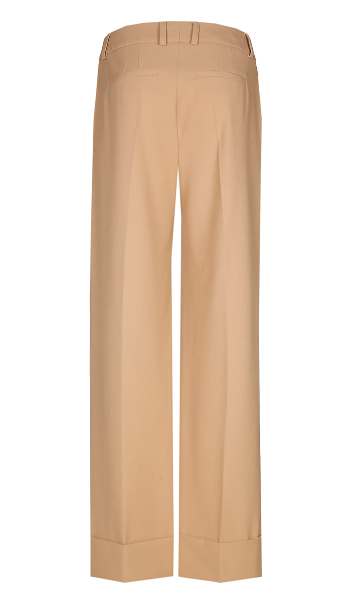 Pantalon - Puk-Border - Beige - W