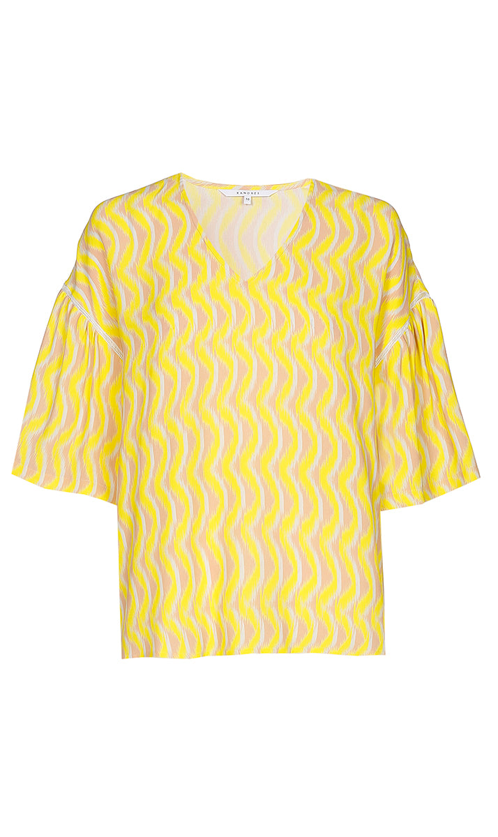 Hala - Blouse - Blazing Ye - W