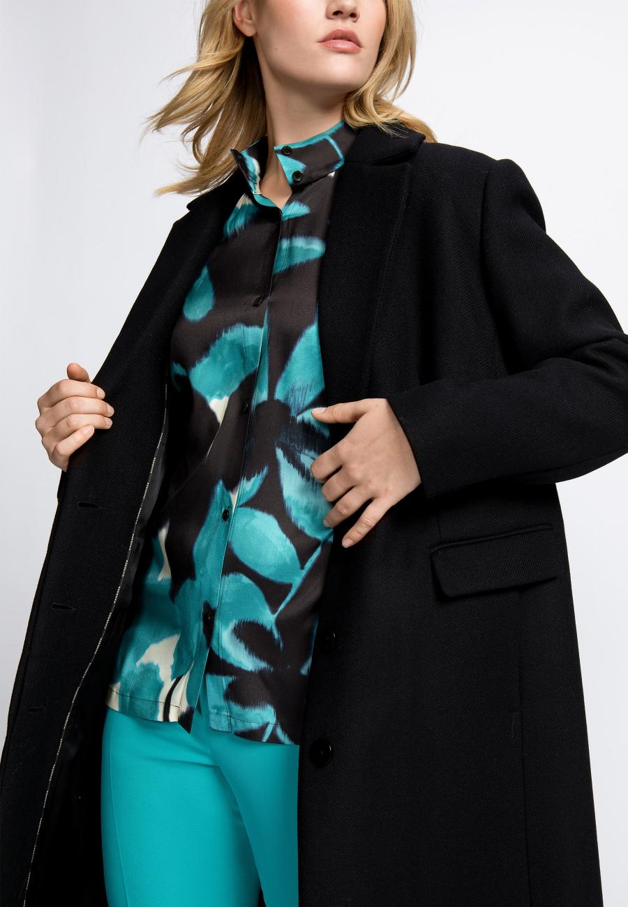 Maysa - Mantel - Black - W