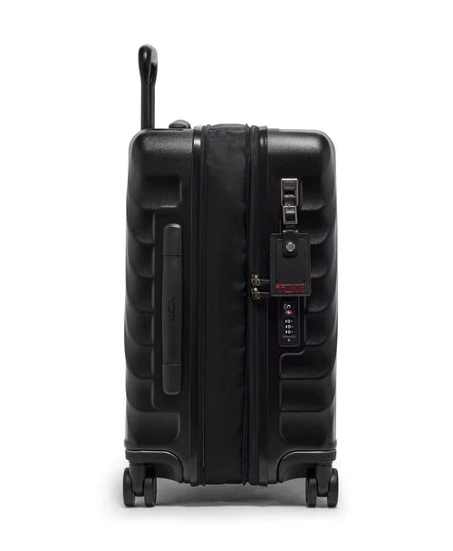 19 Degree - International Expandable 4 Wheeled Carry-On - Texture Black