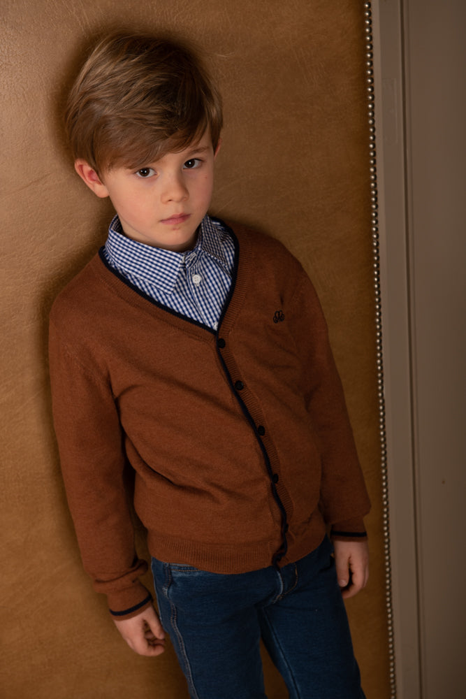 Cardigan Sting - Marron