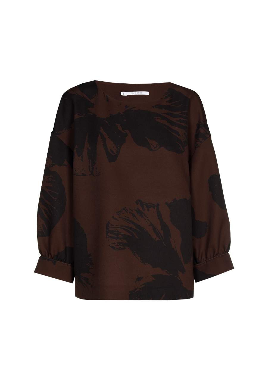 Blouse - Hikki - Dark Choco