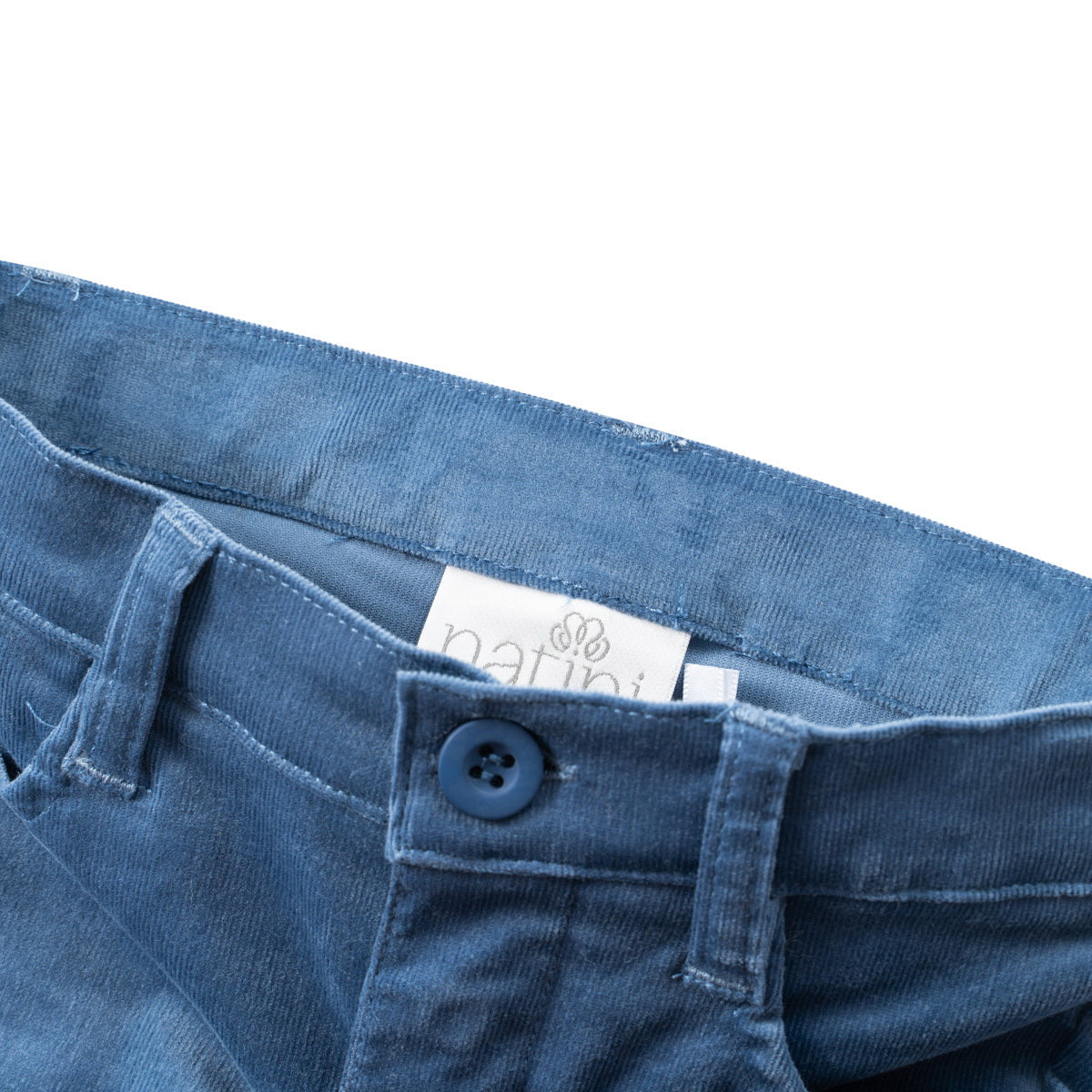Pants Rib Jeans Blue - Jeans Bleus