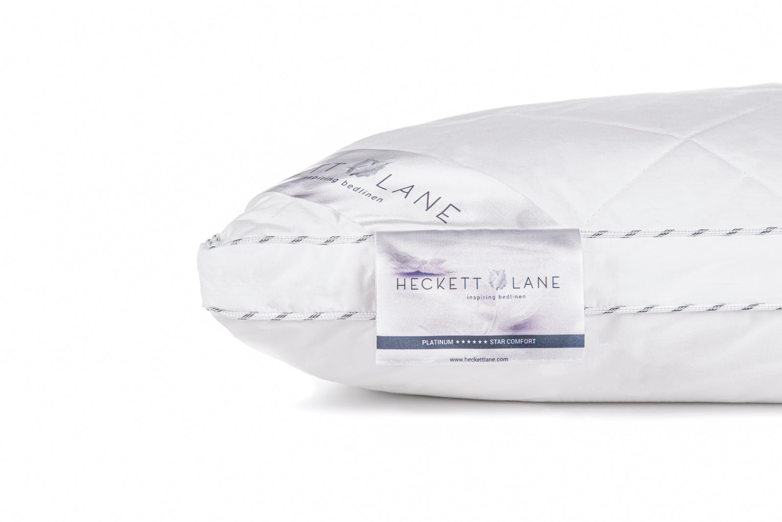Heckettlane - Kussen - Platinum - White