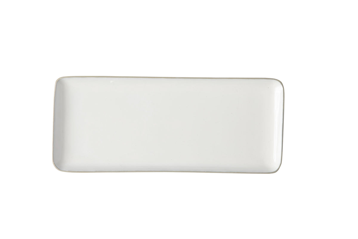 Easton Small Rectangular Platter, Dove