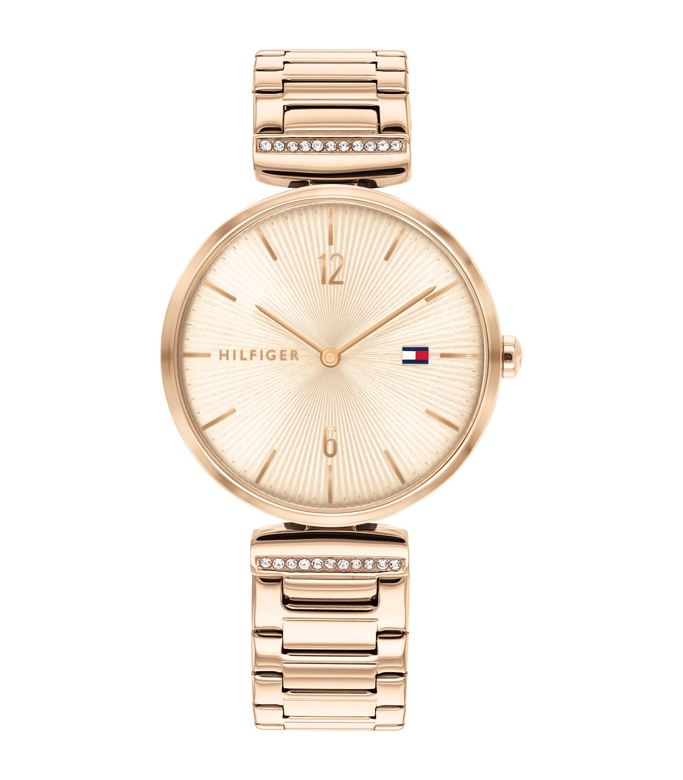 Tommy Hilfiger - Dressed - Femme - Bracelet Or Rose-Boitier Or Rose-Cadran Rose