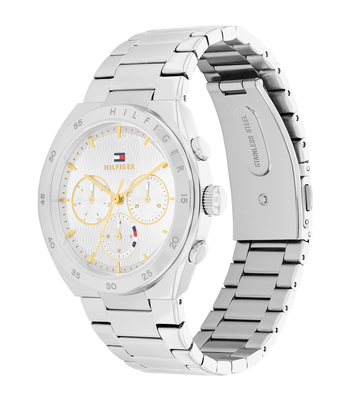 Tommy Hilfiger - Casual - Femme - Bracelet Acier-Boitier Acier-Cadran Argenté