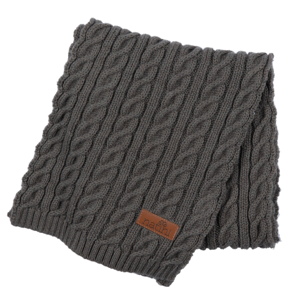 Scarf Qin - Kaki