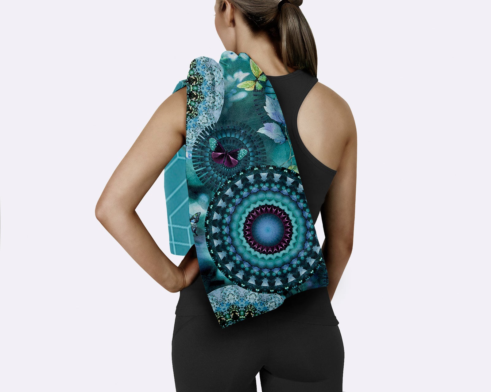 HIP - Sport handdoek - Luciano - Petrol