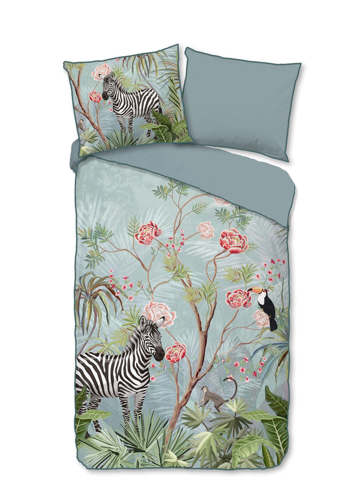 Descanso - Dekbedovertrek - Yasmin - Aqua