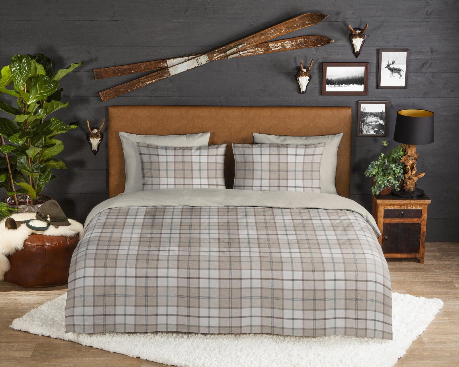 Good Morning - Dekbedovertrek - Bernardus - Sand