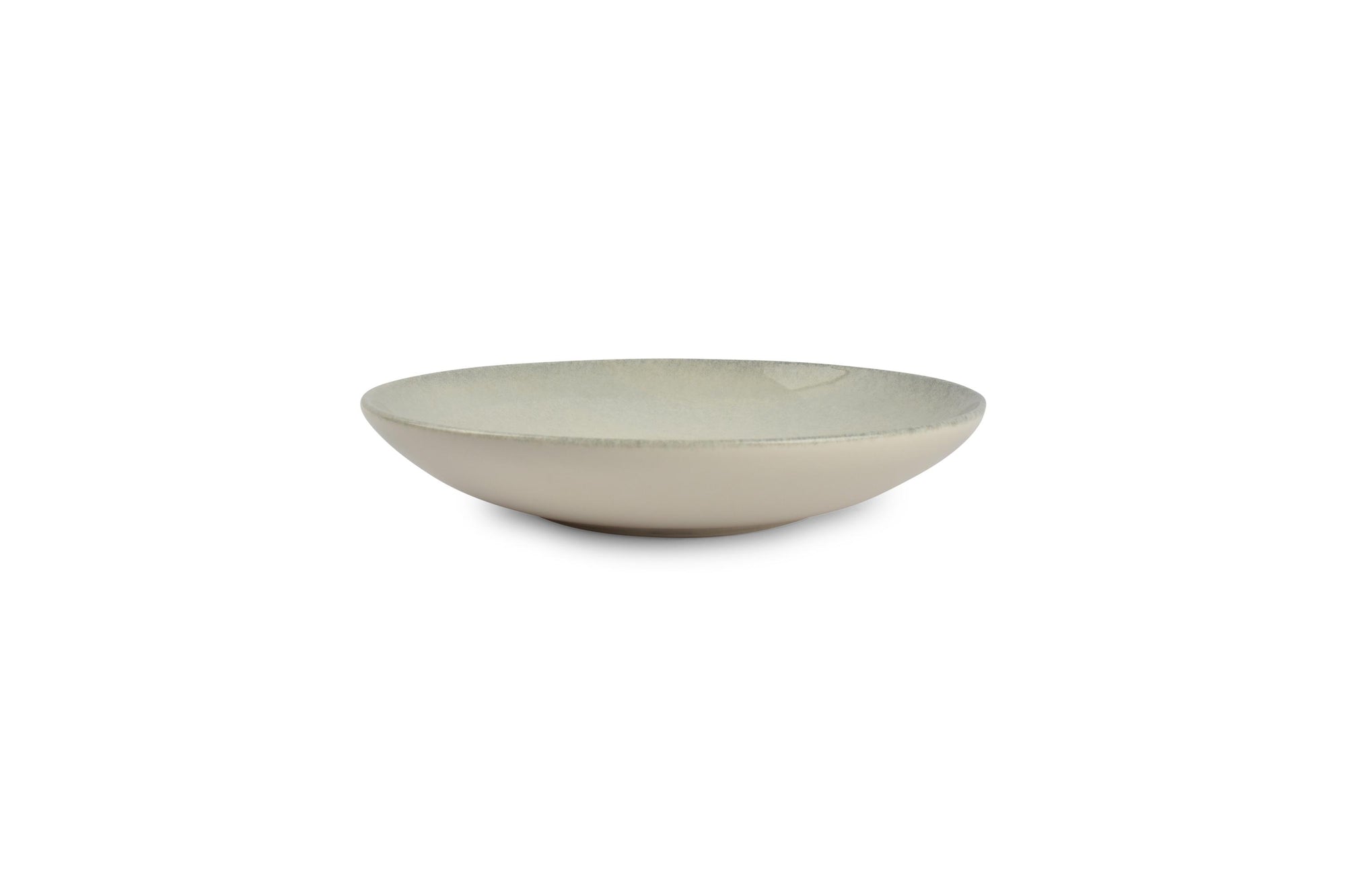 ONA - Diep bord 20xH3,5cm ivoor Fosil - 1 SET - 6 stuks