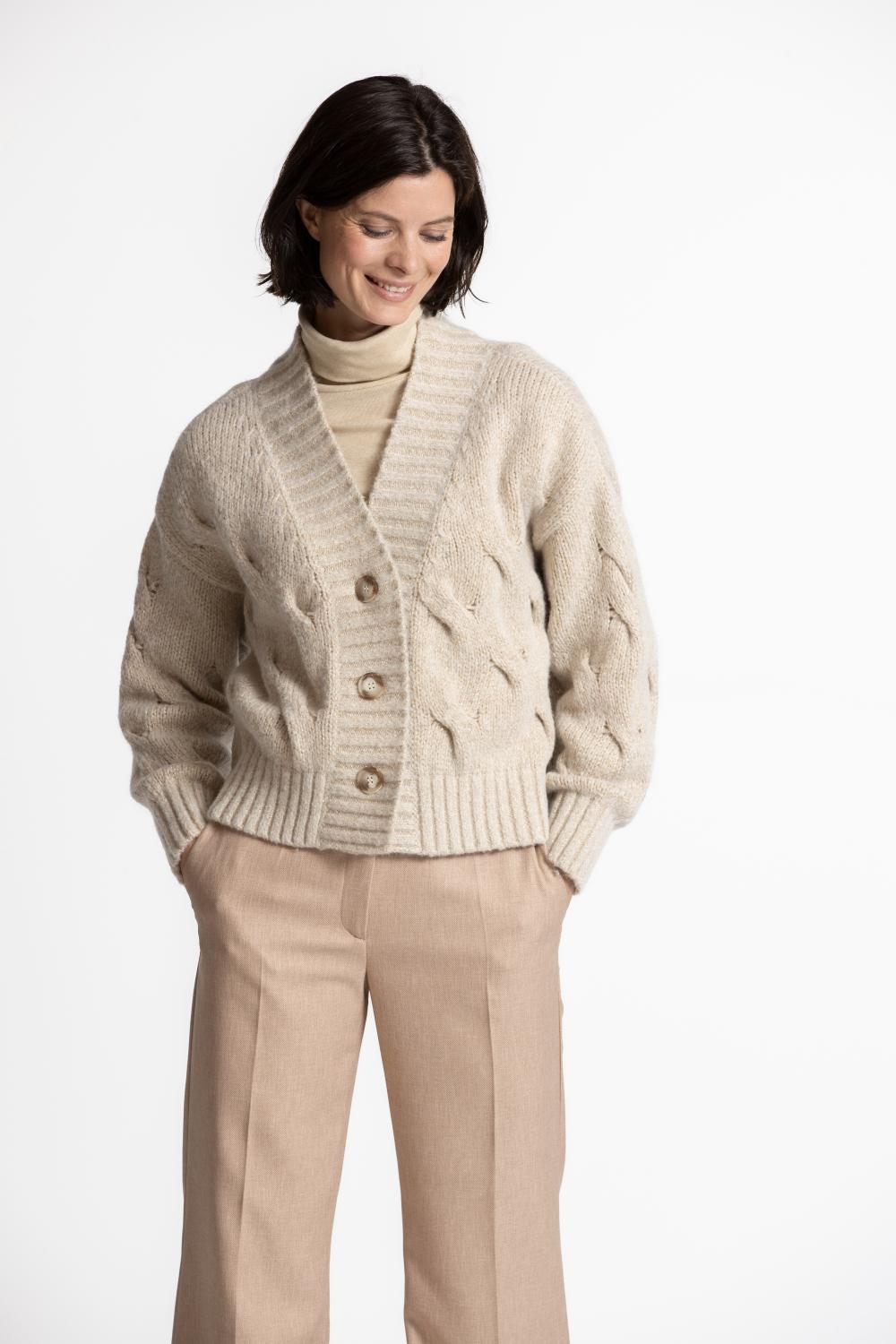 Cardigan - File Livia 826 - Beige