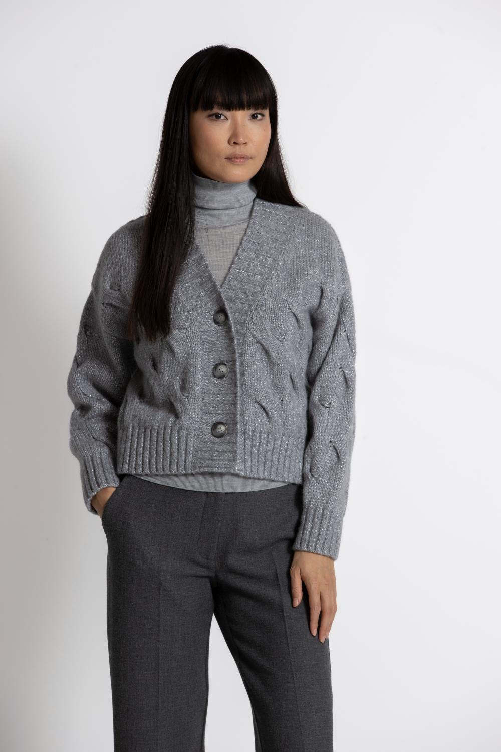 Cardigan - File Livia 826 - Gris