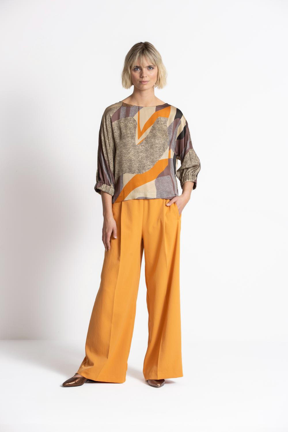 Blouse - Halifa Canela 650 - Pompoen