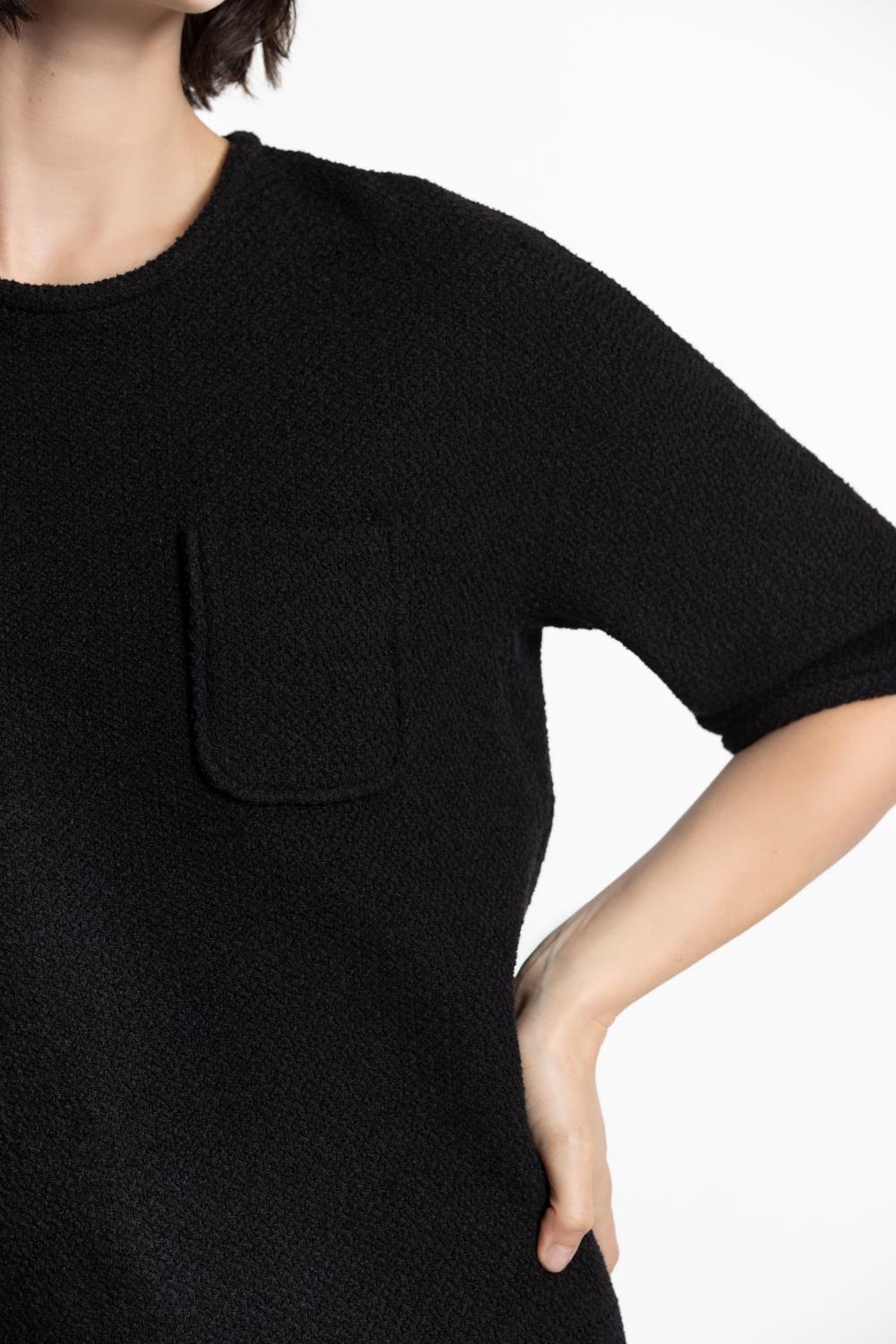 Blouse - Hendy Slit 626 - Zwart