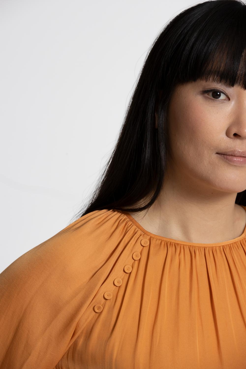 Blouse - Hezra Poly 720 - Pompoen